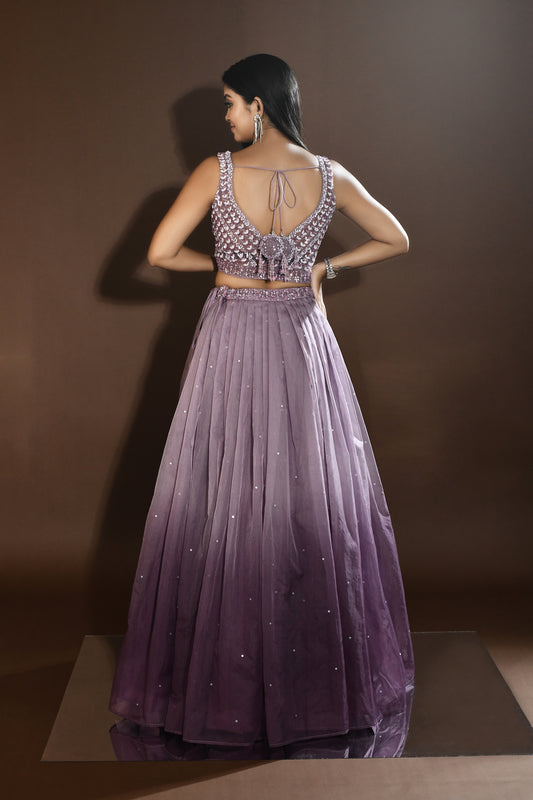 Urvi Purple Dream Lehenga Set