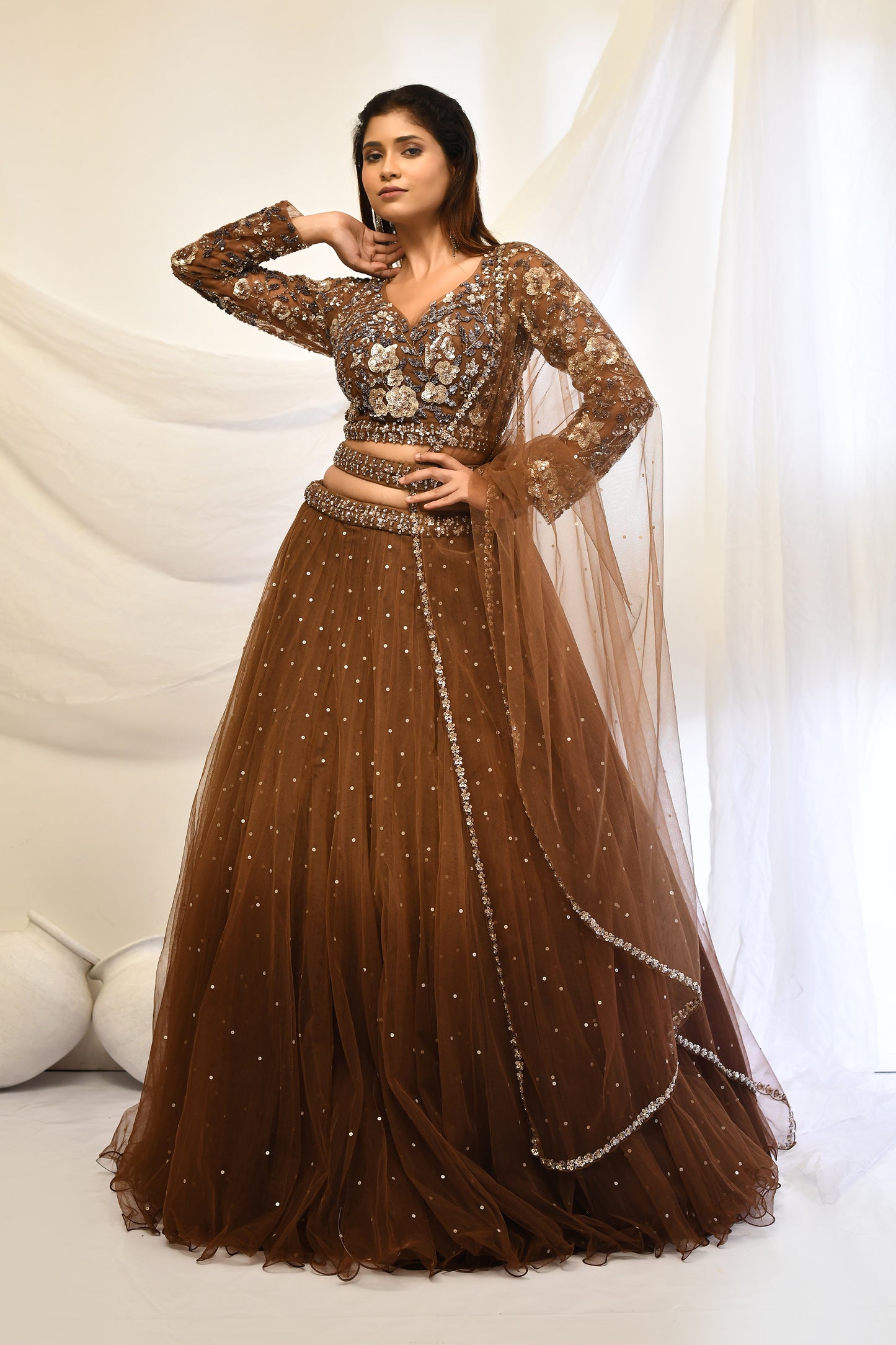 Tripti Ombre Lehenga Ensemble