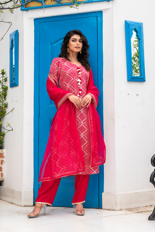 Navvi Bandhej Salwar Suits – Festive Wear Ready