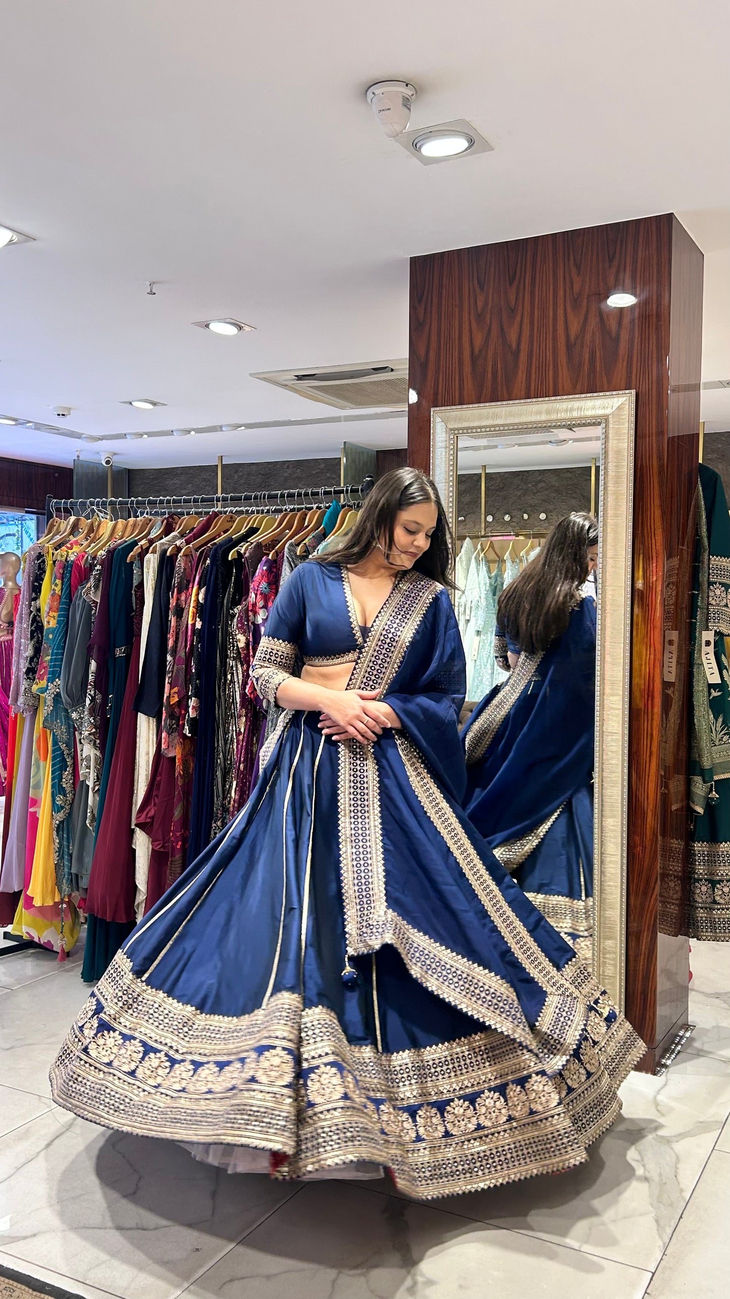 Customizable lehenga: Style, size, colour, lehenga to gown