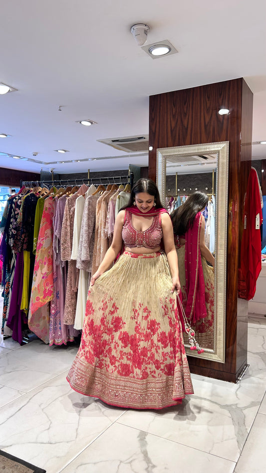 Tvisha - Floral Chic Lehenga Set