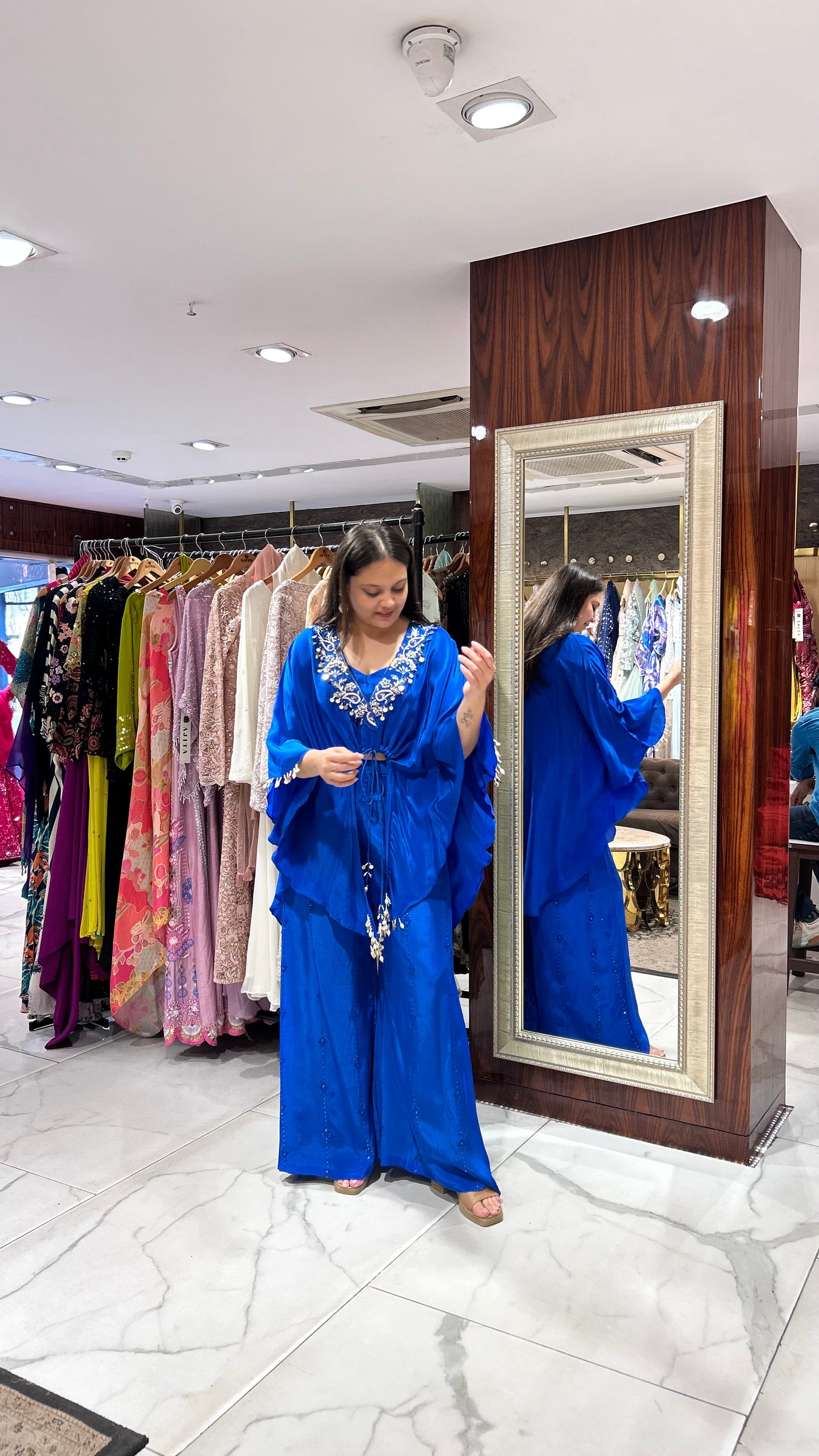 Siyana – The Blue Soirée Set