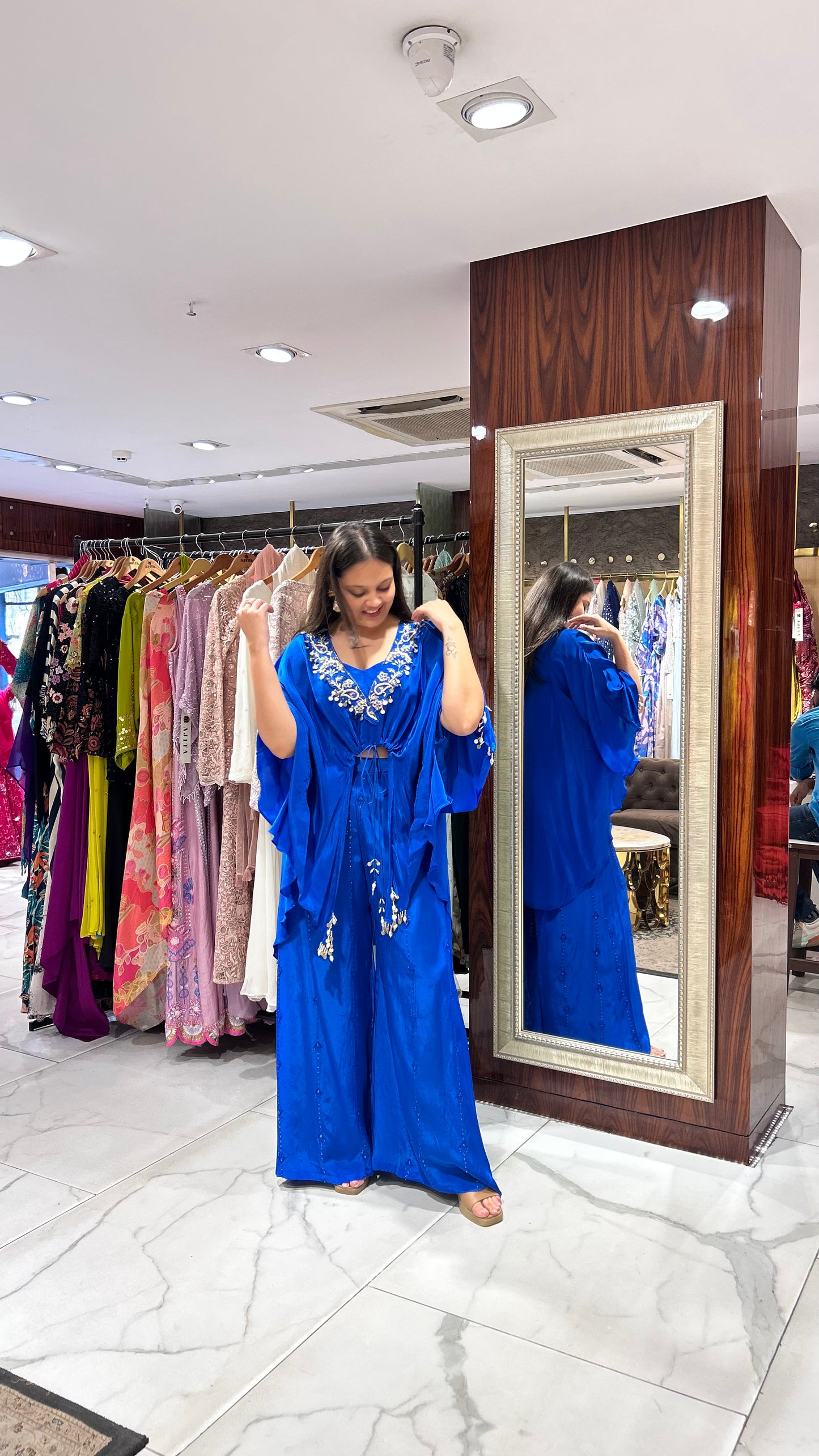 Siyana – The Blue Soirée Set
