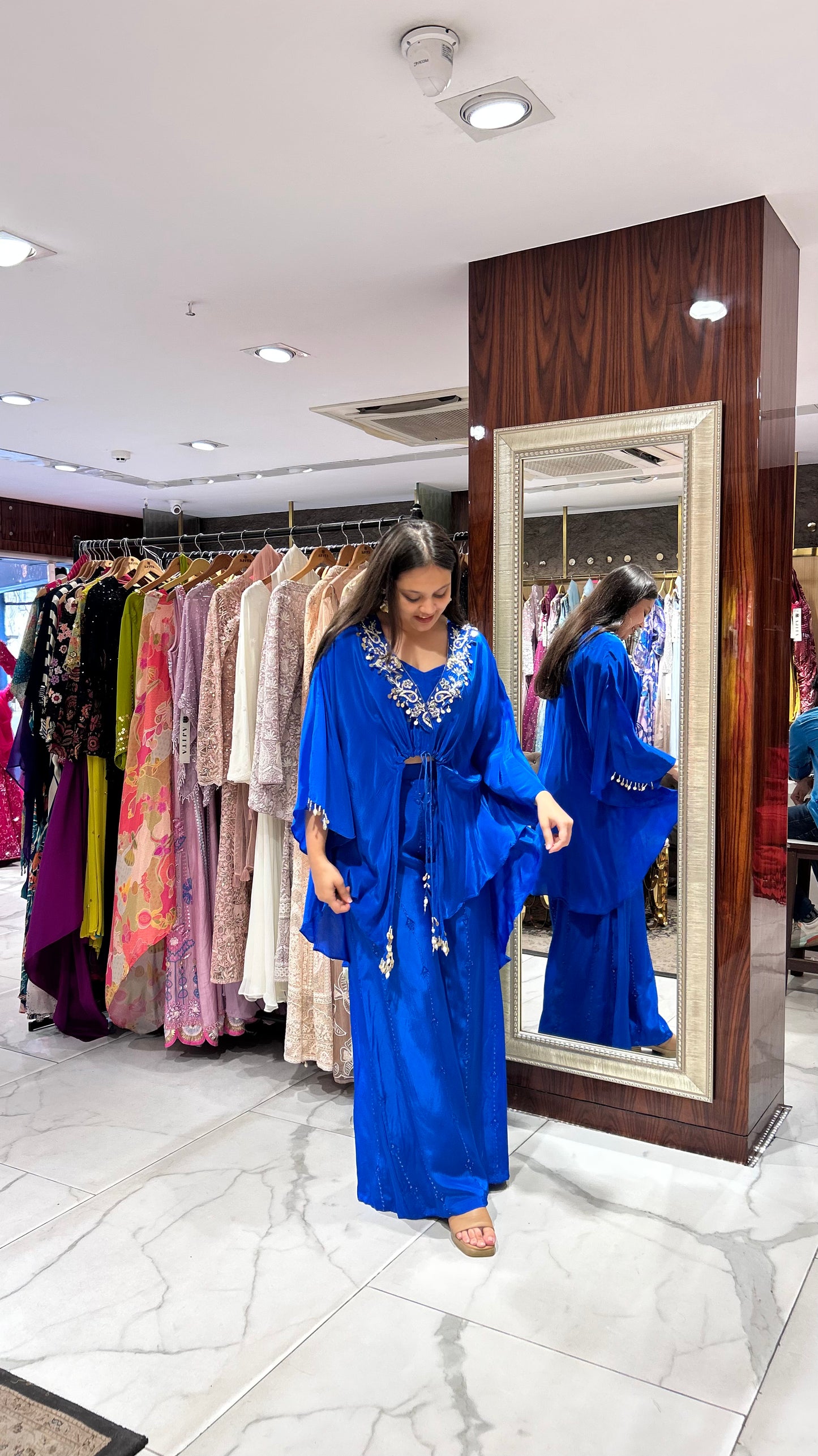 Siyana – The Blue Soirée Set