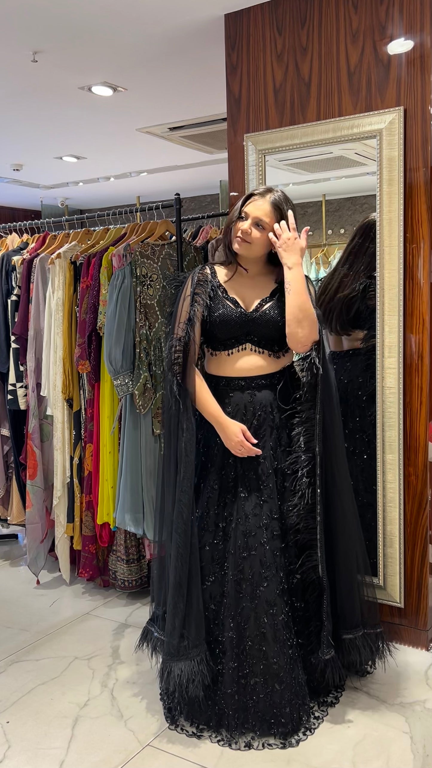 Kyra Cocktail Lehenga Set