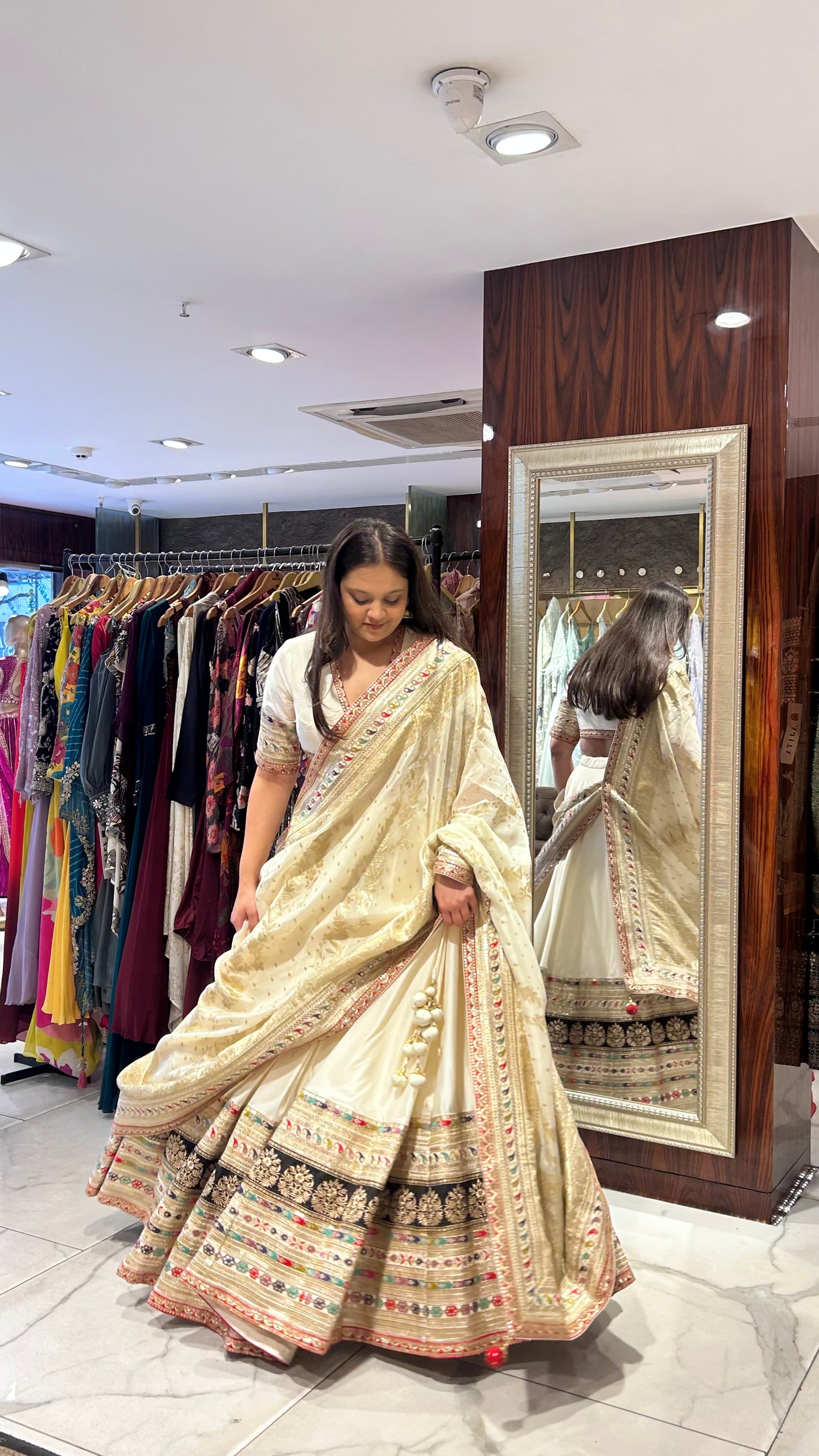 Meher – Ivory Heritage Royalty Lehenga Set