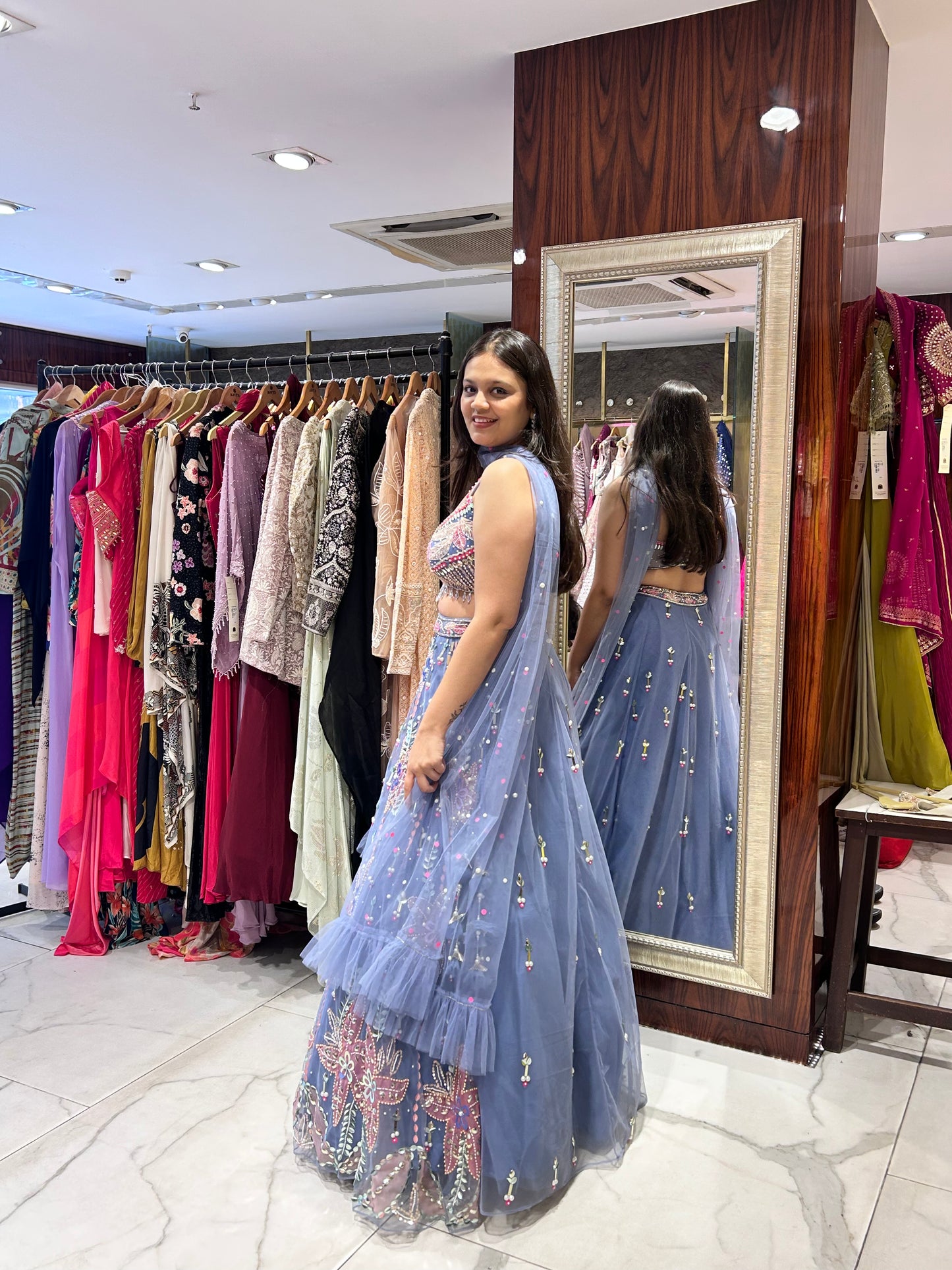 Misha – The Carnival Bloom Lehenga