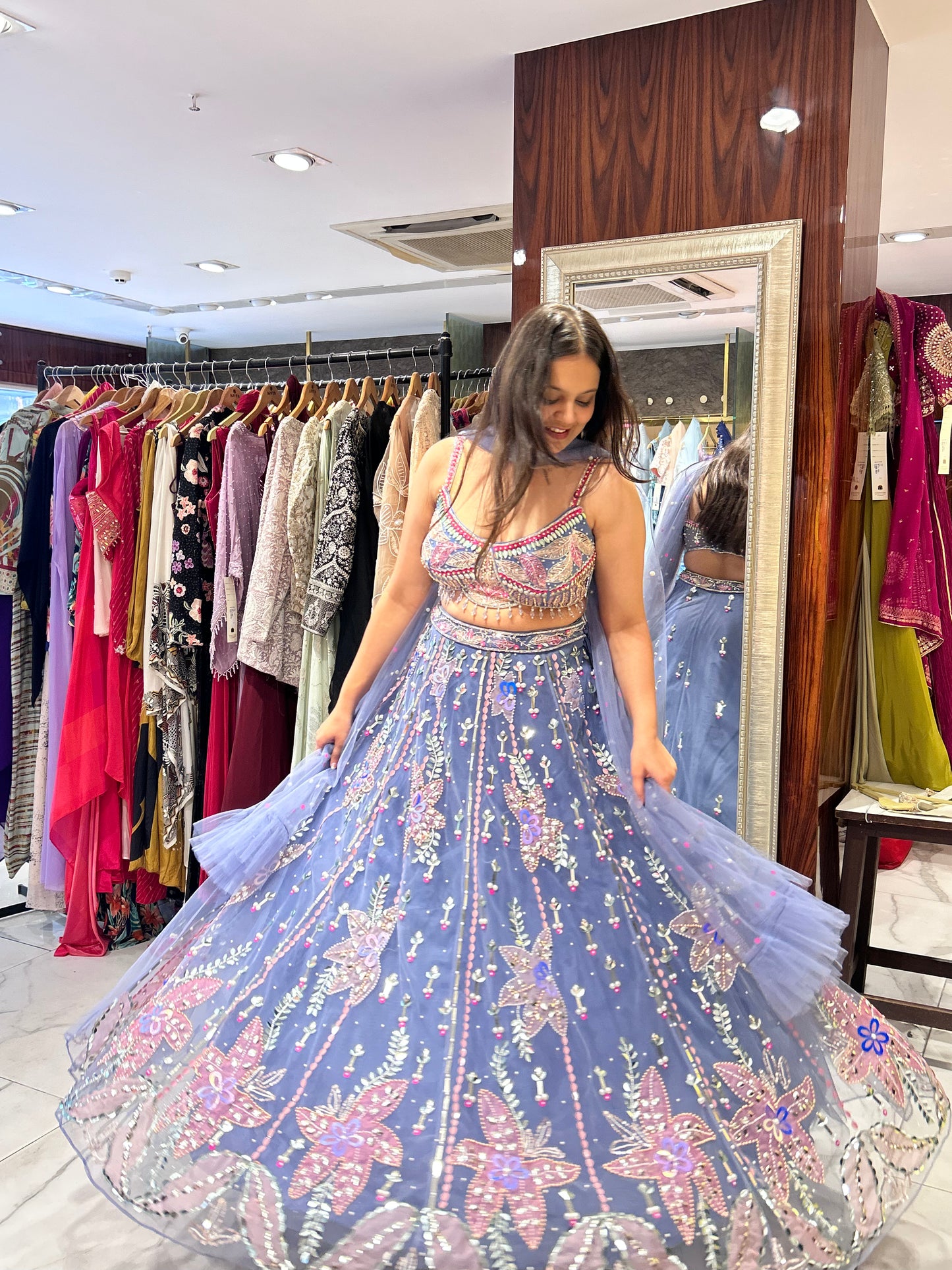 Misha – The Carnival Bloom Lehenga