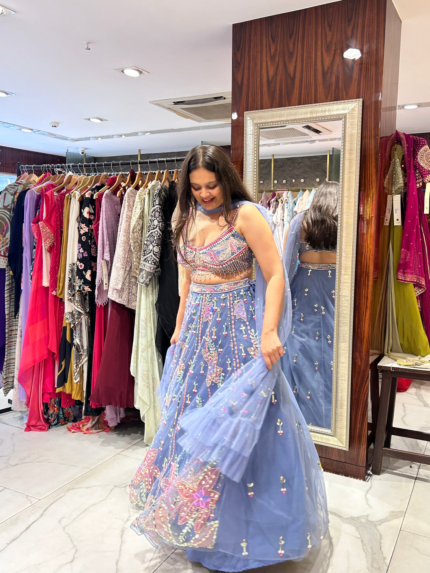 Misha – The Carnival Bloom Lehenga