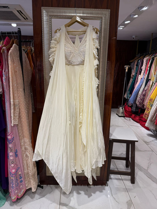 Miraya – Designer Indo-Western Lehenga Set (Colour options available)