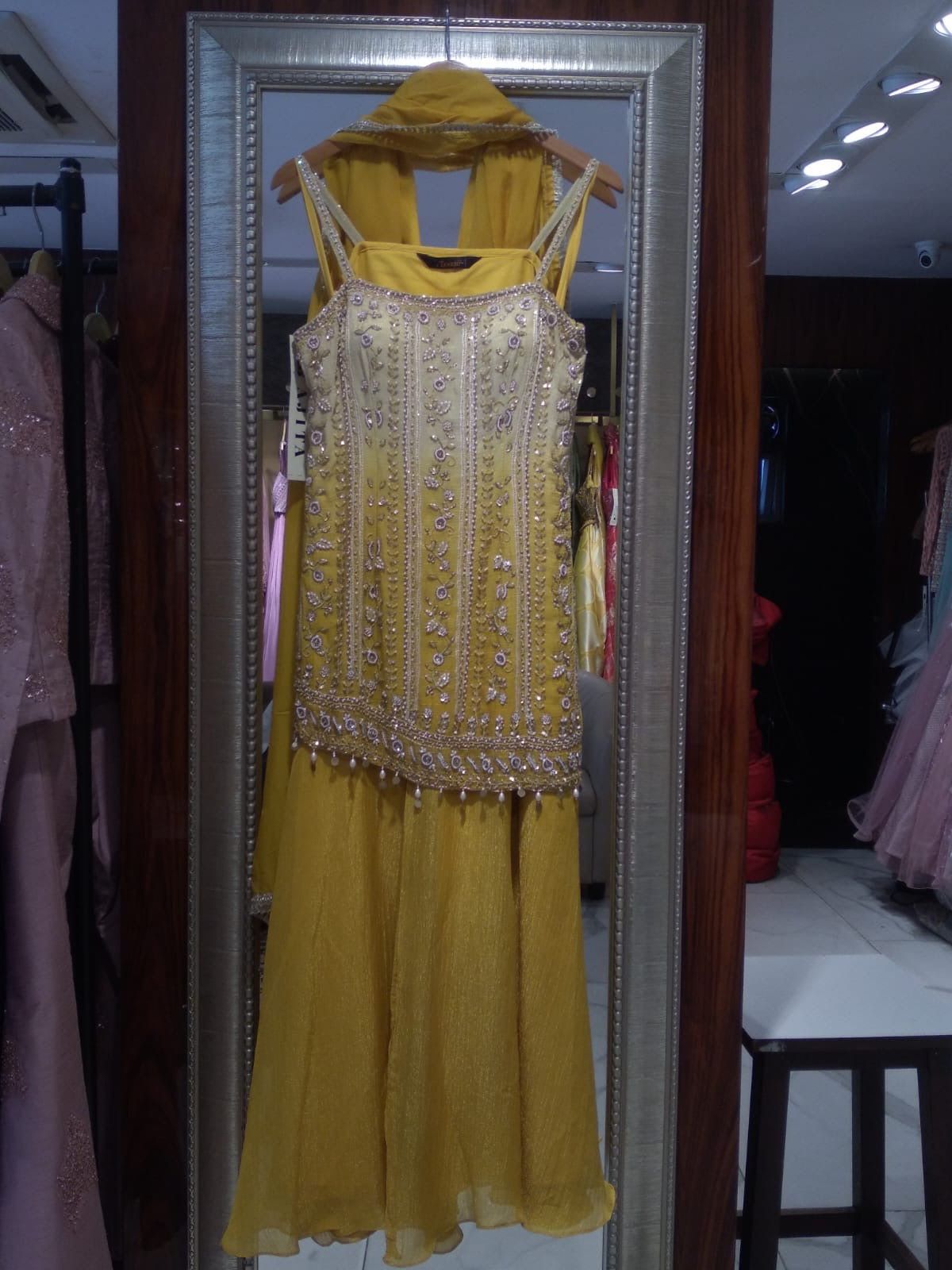 Rianna Ombre Indo-Western Palazzo Set (Colours available)