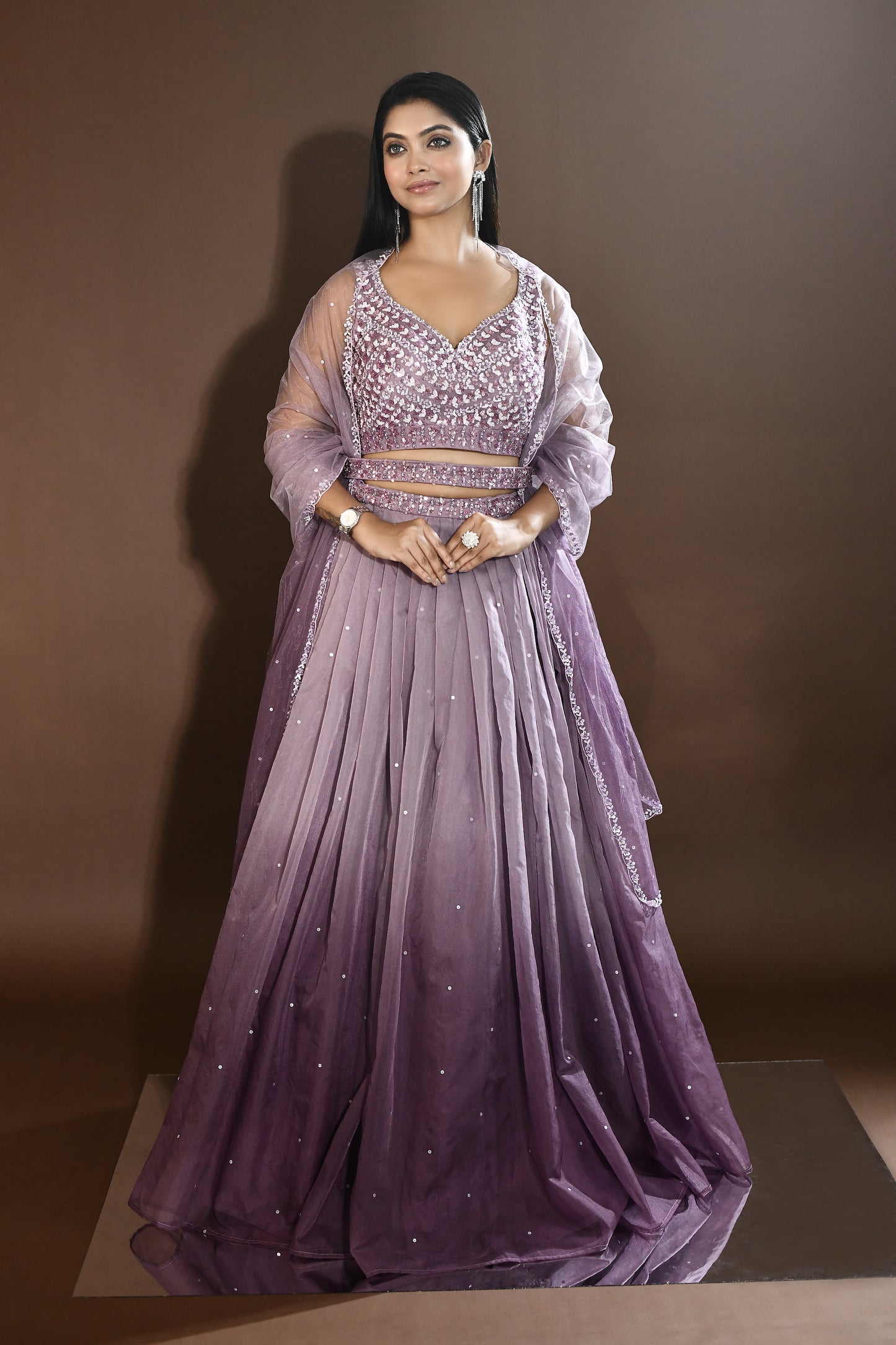 Urvi Purple Dream Lehenga Set