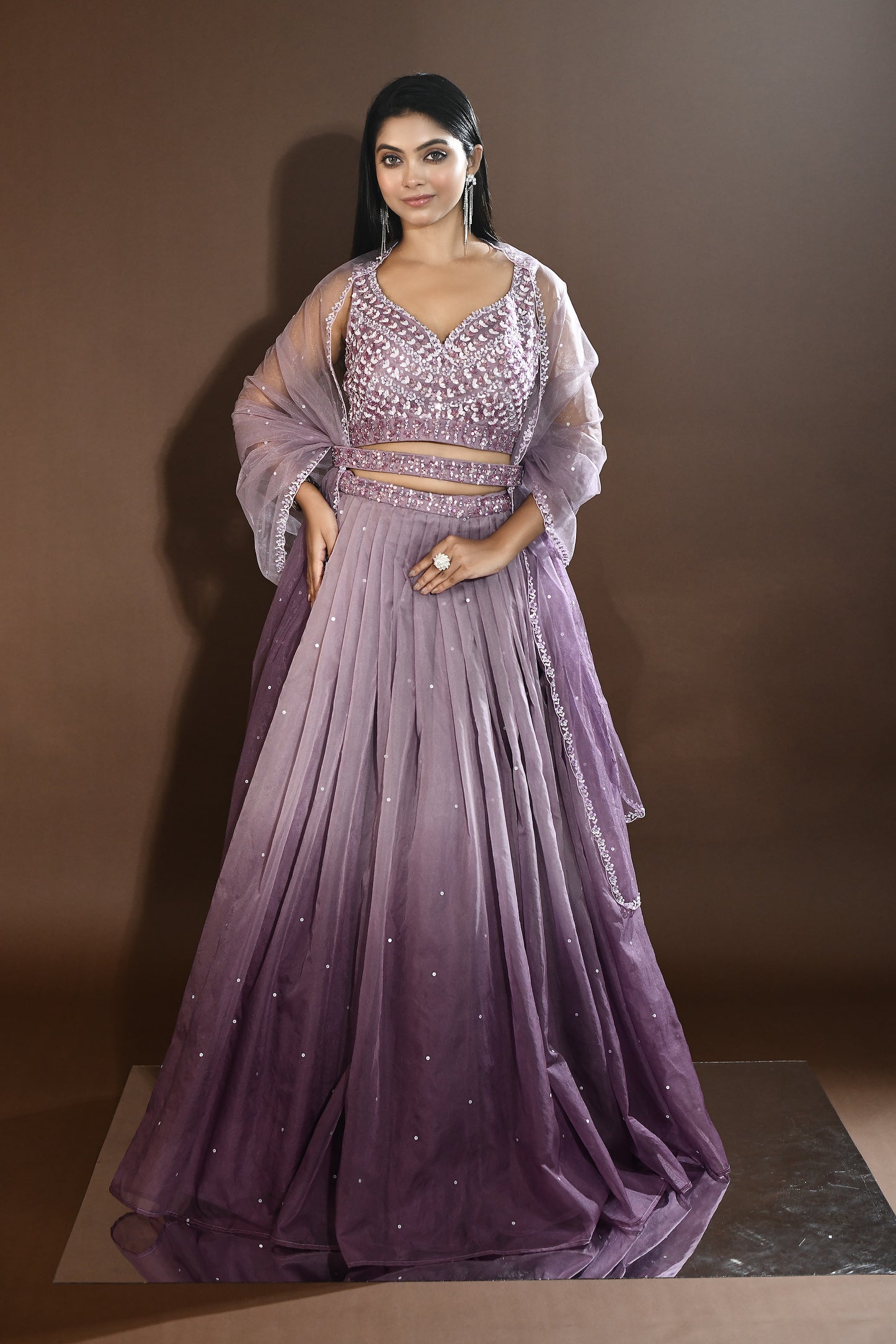 Urvi Purple Dream Lehenga Set