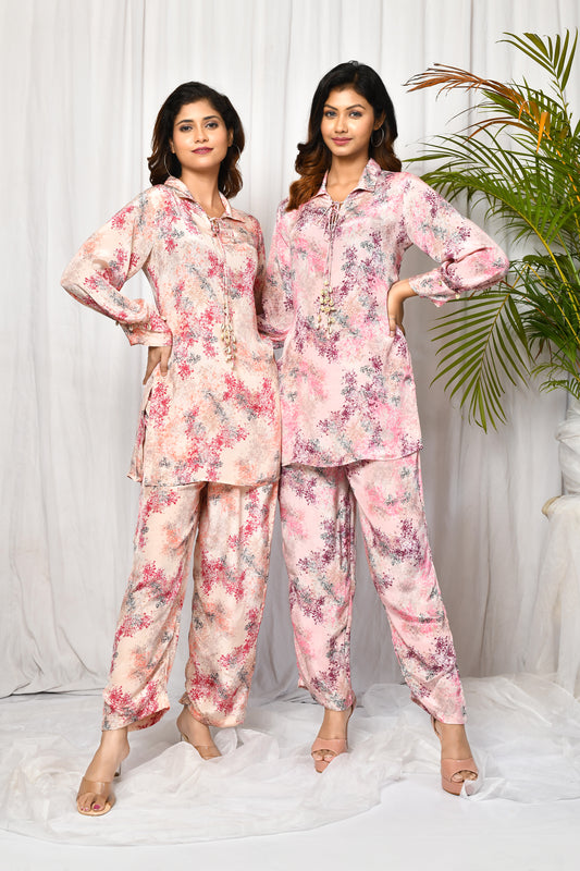Ana Floral Printed Chic Co-ord Set