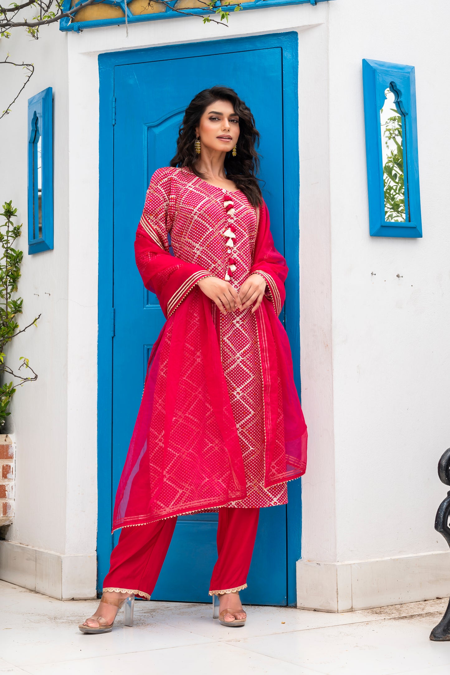 Navvi Bandhej Salwar Suits – Festive Wear Ready