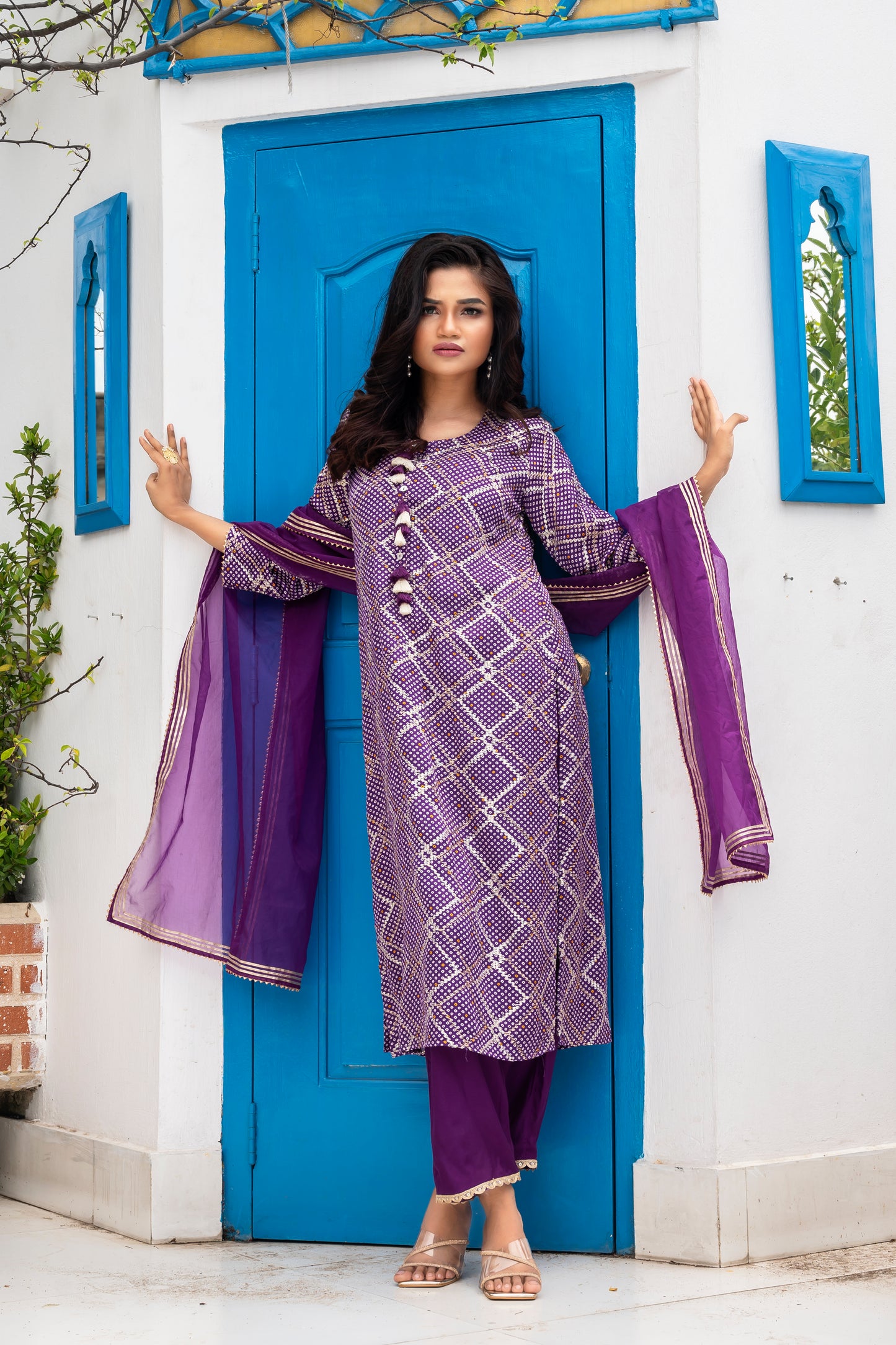 Navvi Bandhej Salwar Suits – Festive Wear Ready