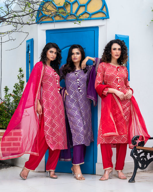 Navvi Bandhej Salwar Suits – Festive Wear Ready