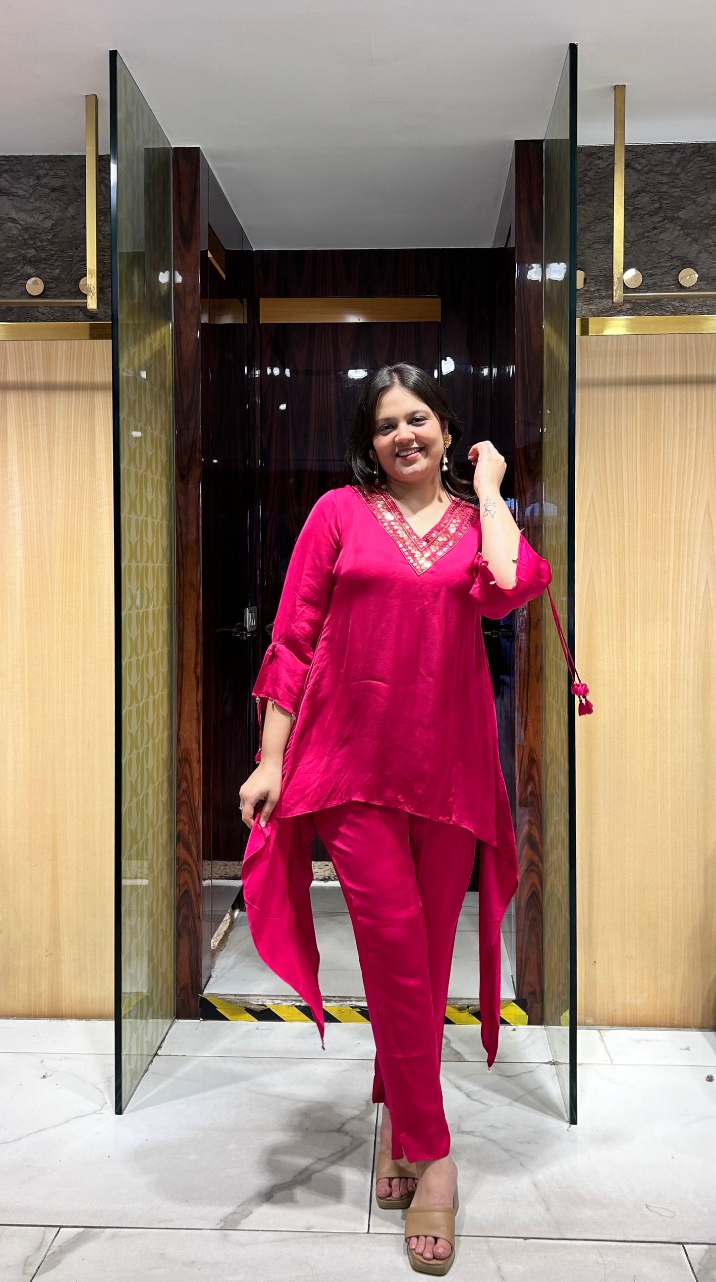 Zoya Kaftan Co-ord Set