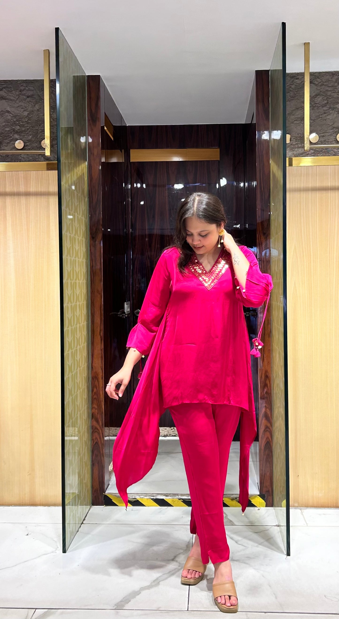 Zoya Kaftan Co-ord Set