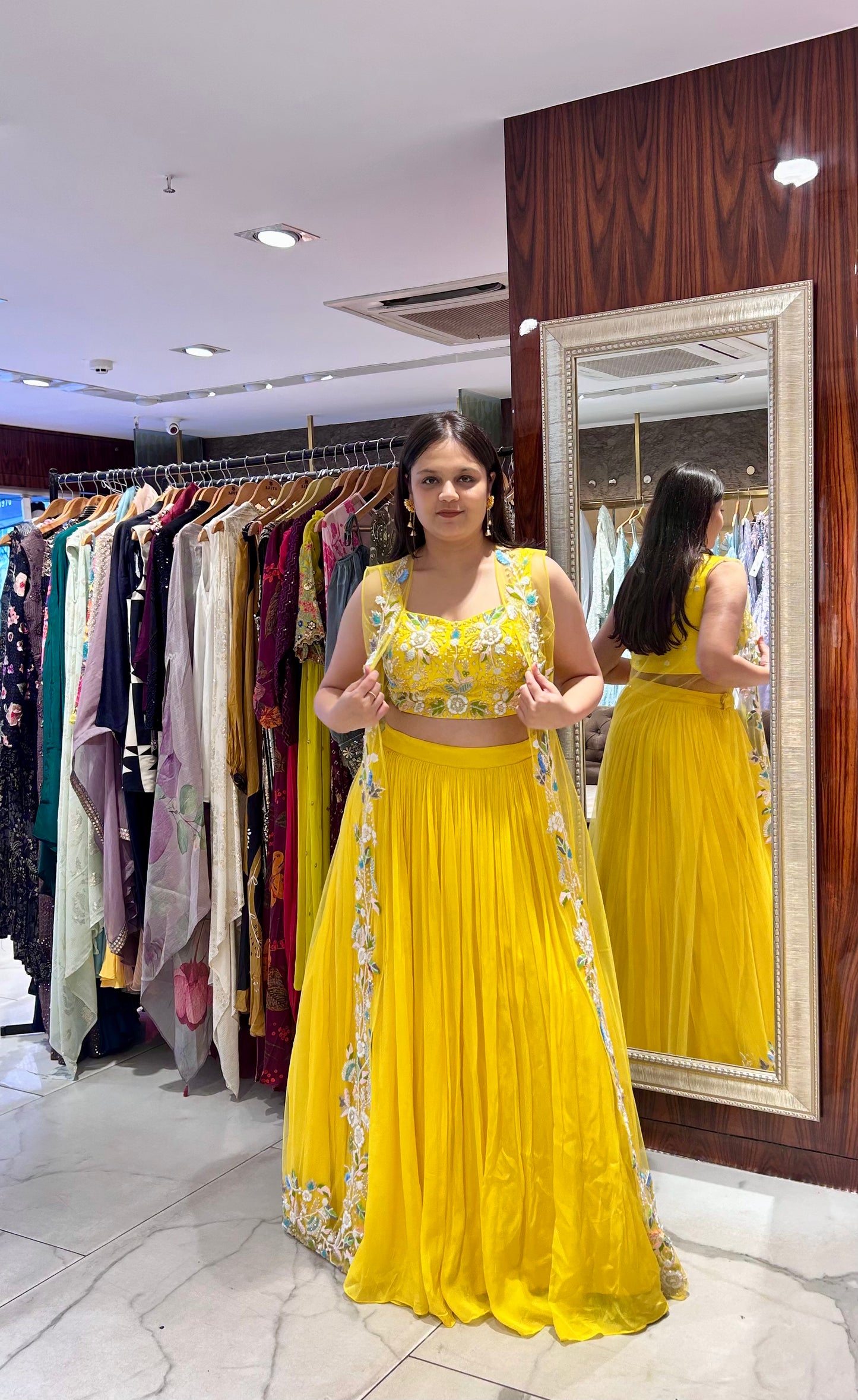 Rhea Chic Jacket Lehenga Set
