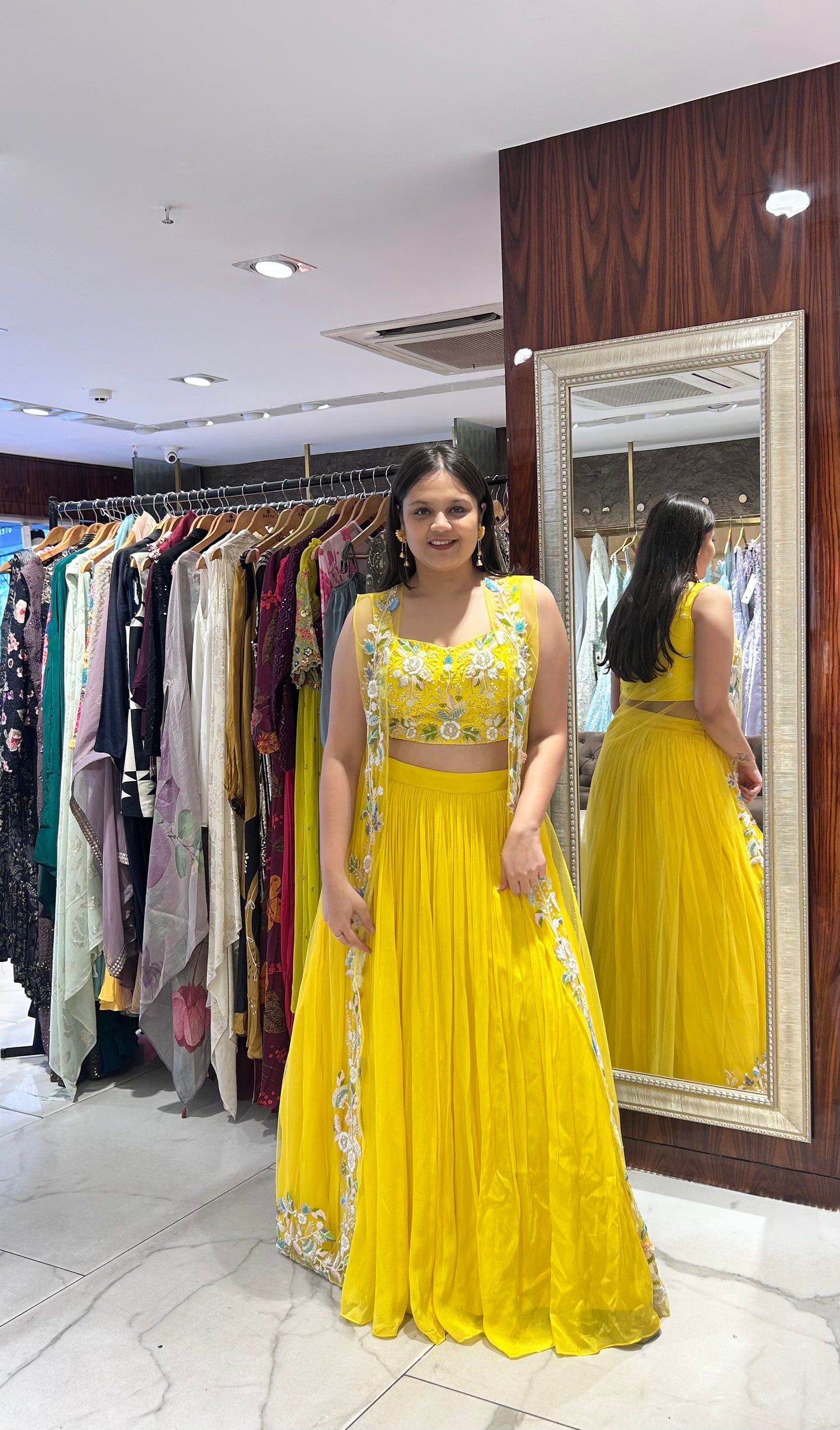 Rhea Chic Jacket Lehenga Set