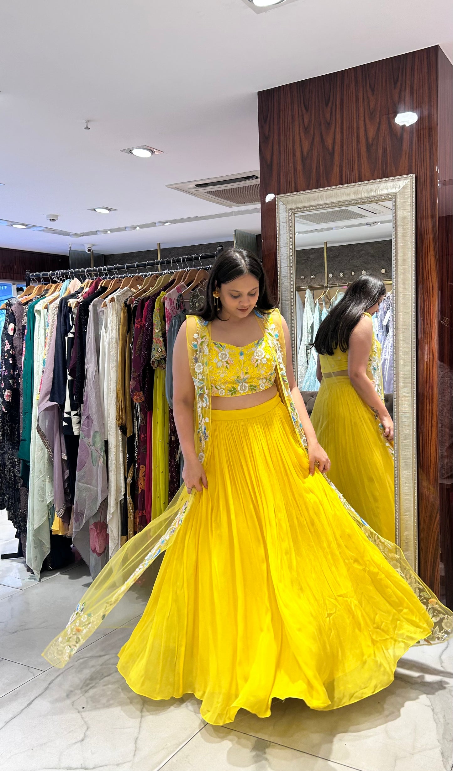 Rhea Chic Jacket Lehenga Set