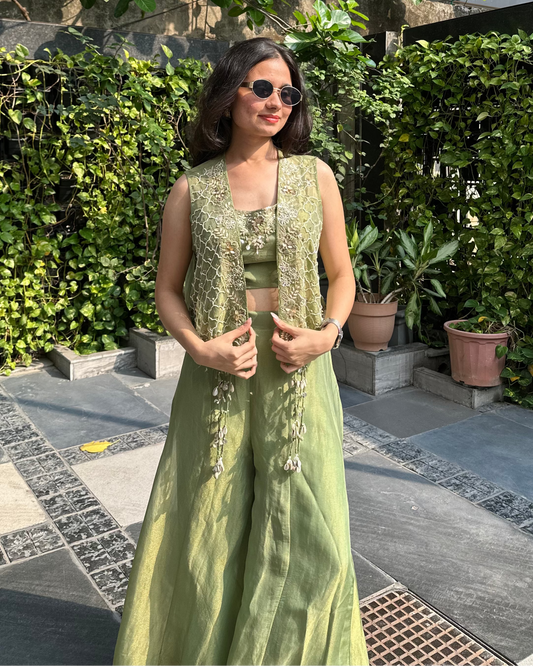 Sonia Indo-Western Jacket Carnival Set