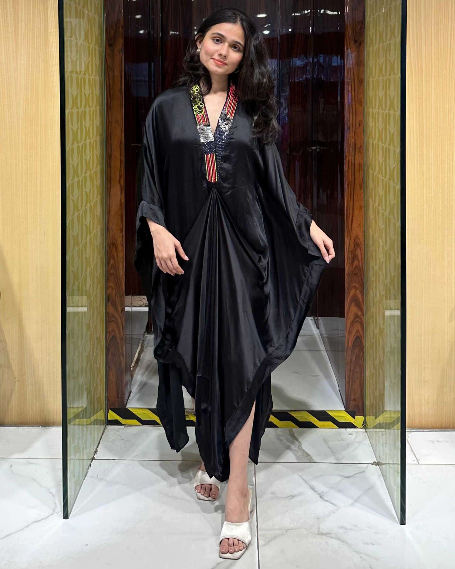Amit Agarwal inspired black dress