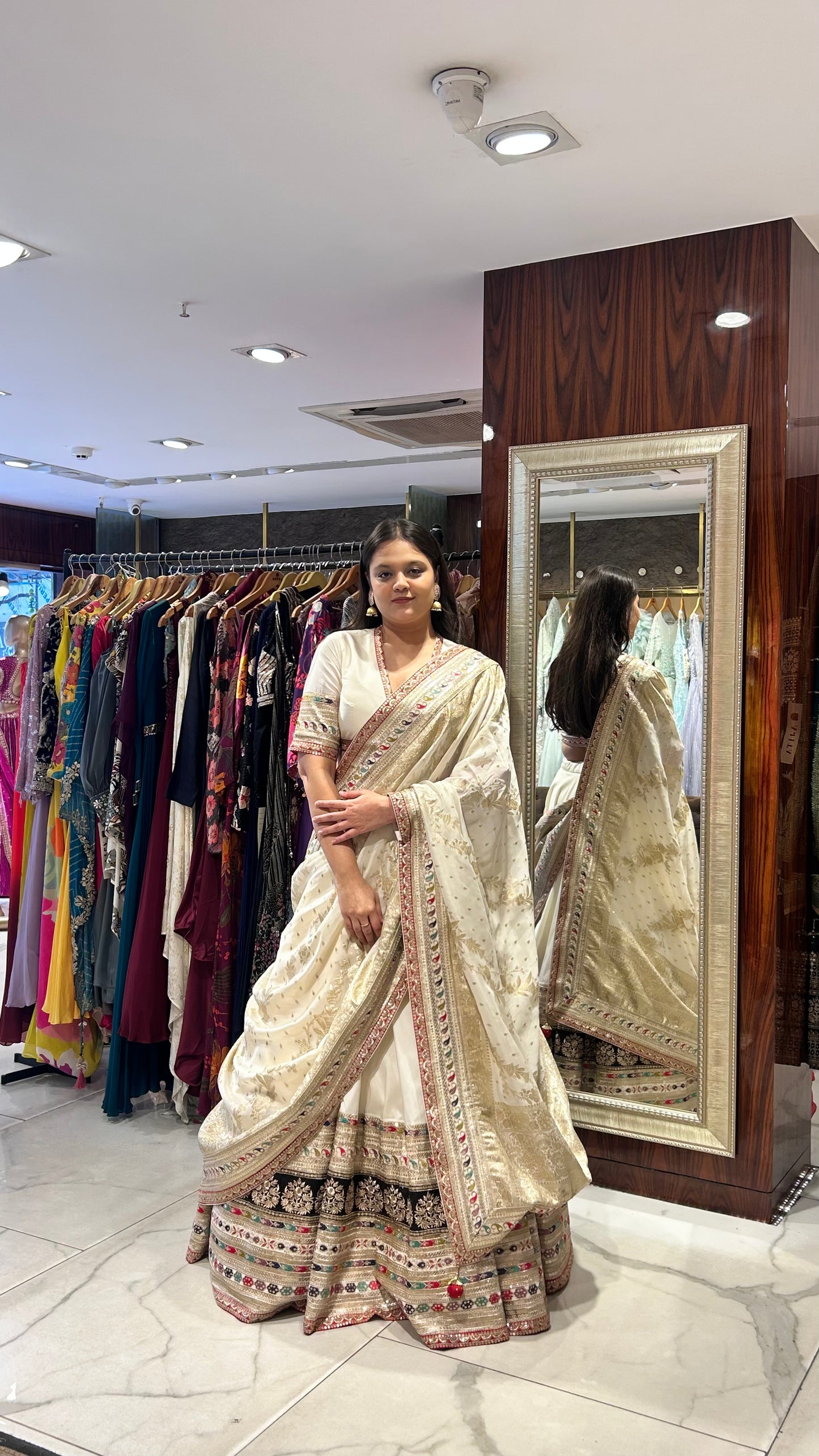 Meher – Ivory Heritage Royalty Lehenga Set
