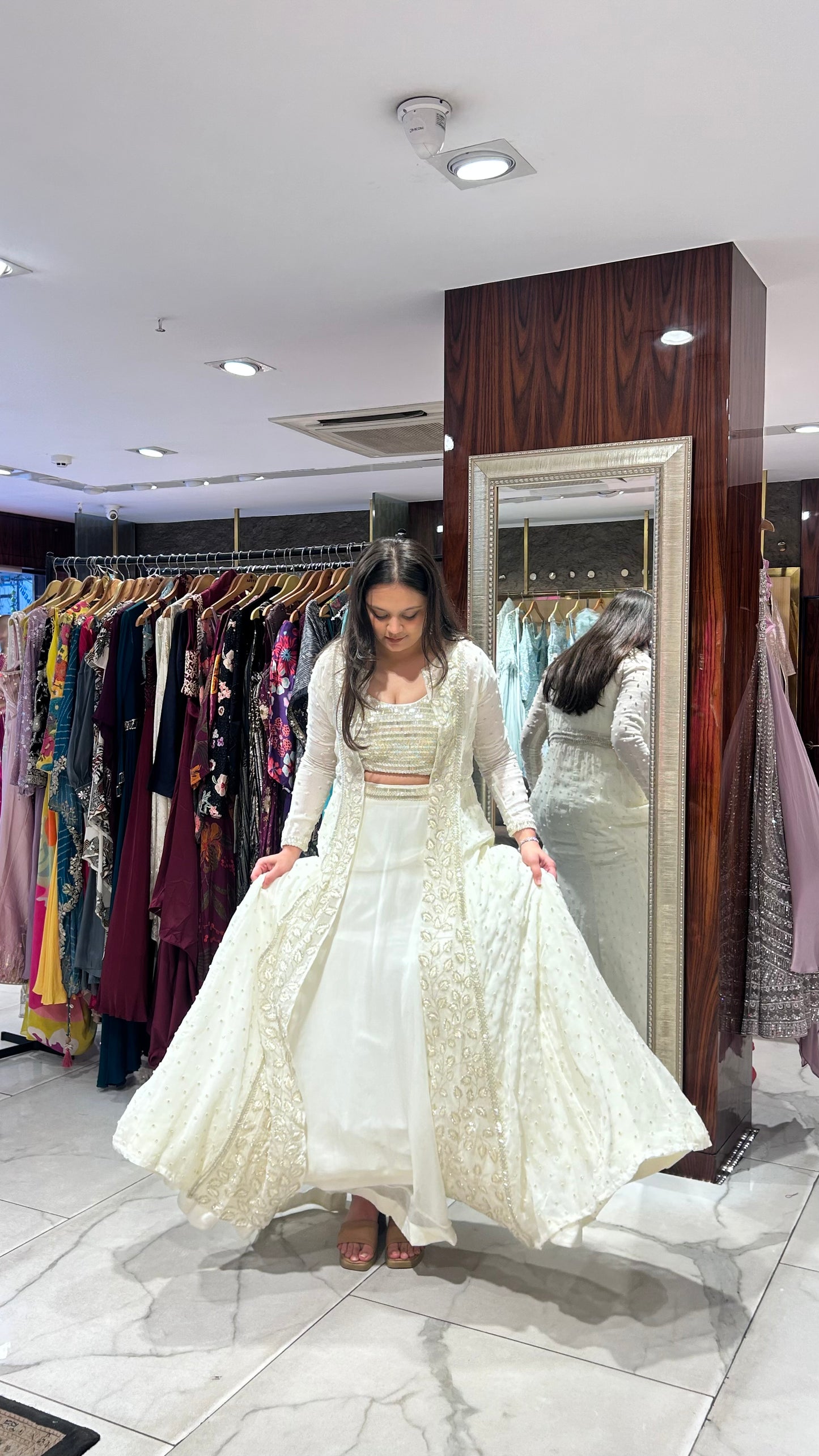 Aarzu – Embroidered Jacket Lehenga Set