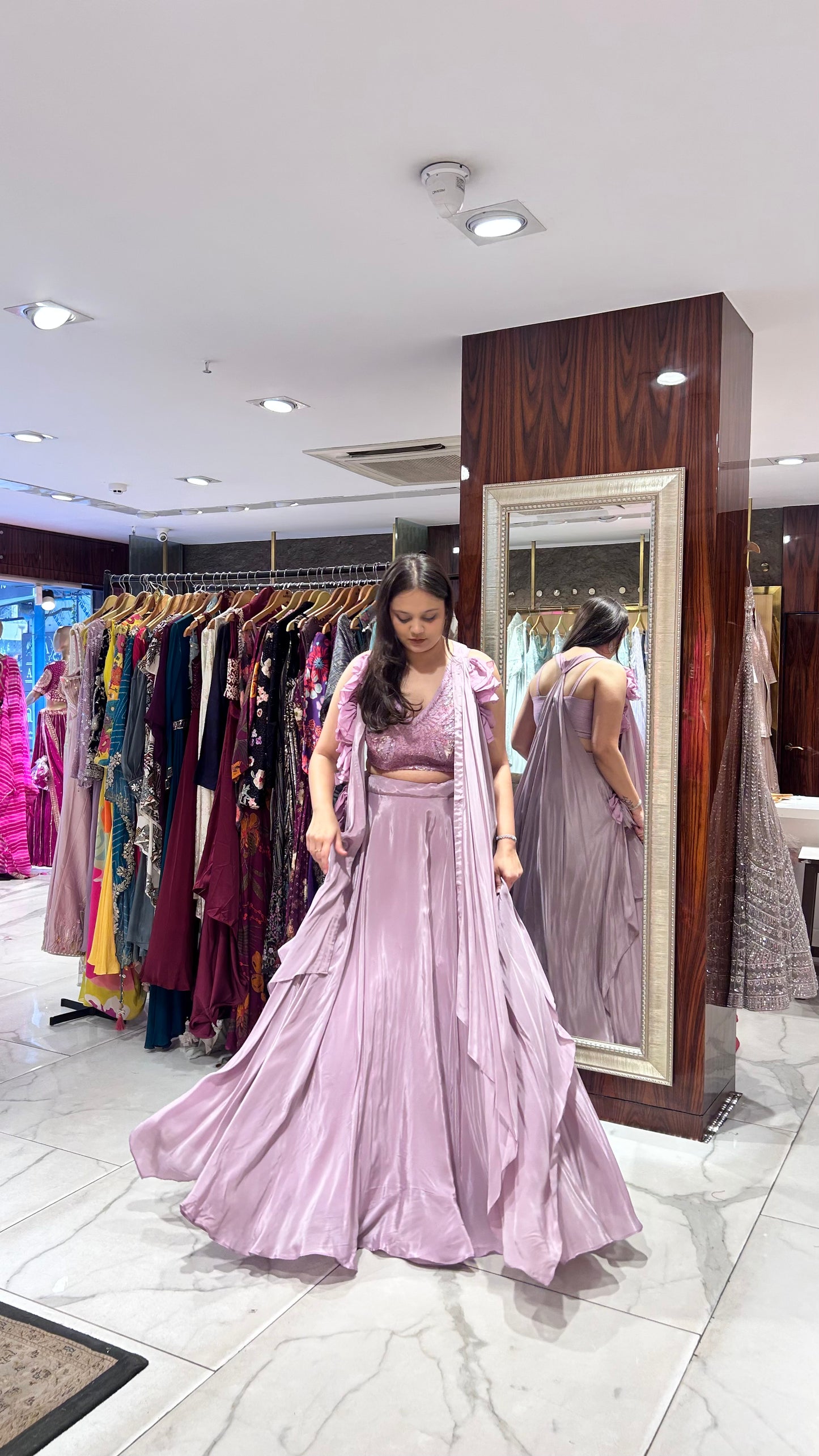 Miraya – Designer Indo-Western Lehenga Set