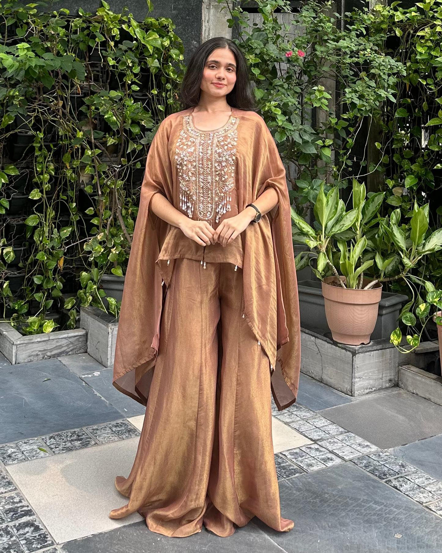 Indo-western set for dinners, sufi, cocktail, etc