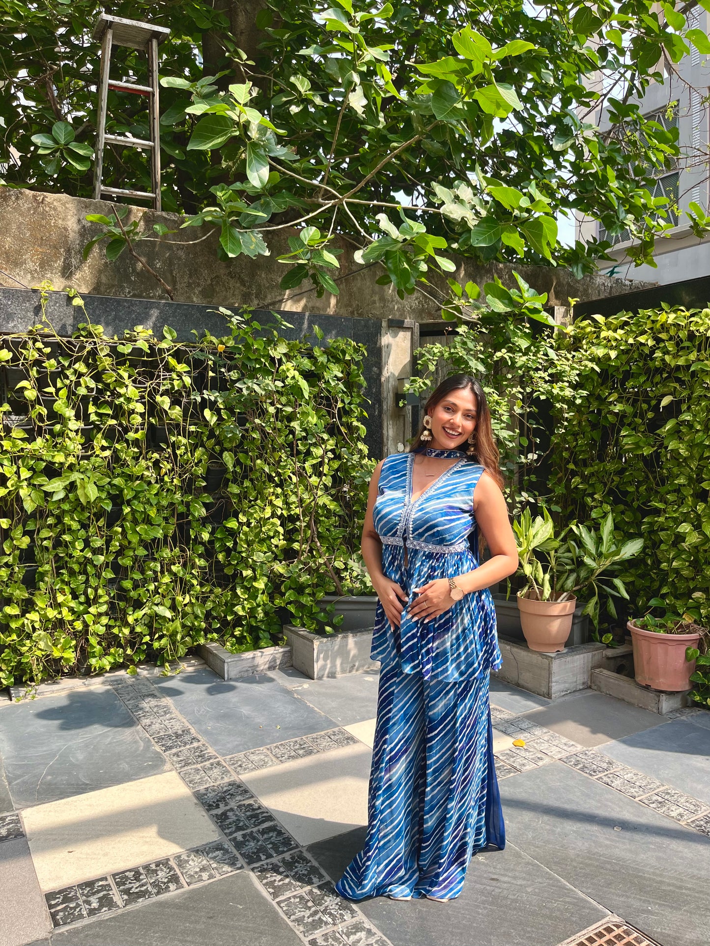 Keher Leheriya Indo-Western Palazzo Set