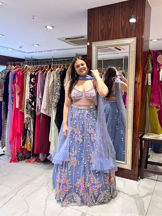 Misha – The Carnival Bloom Lehenga