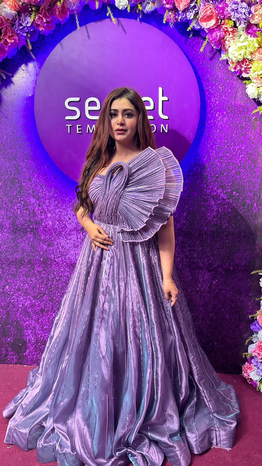 Zohira – Purple Cinderella Ball Gown