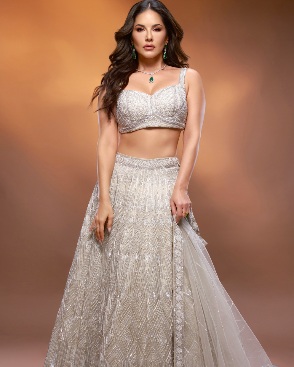 Engagement outfit for brides - lehenga