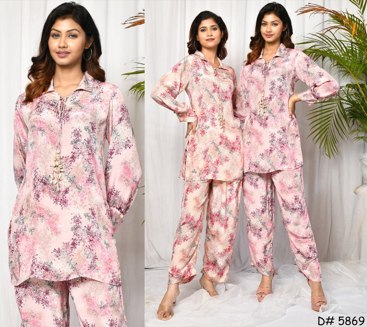 Ana Floral Printed Chic Co-ord Set