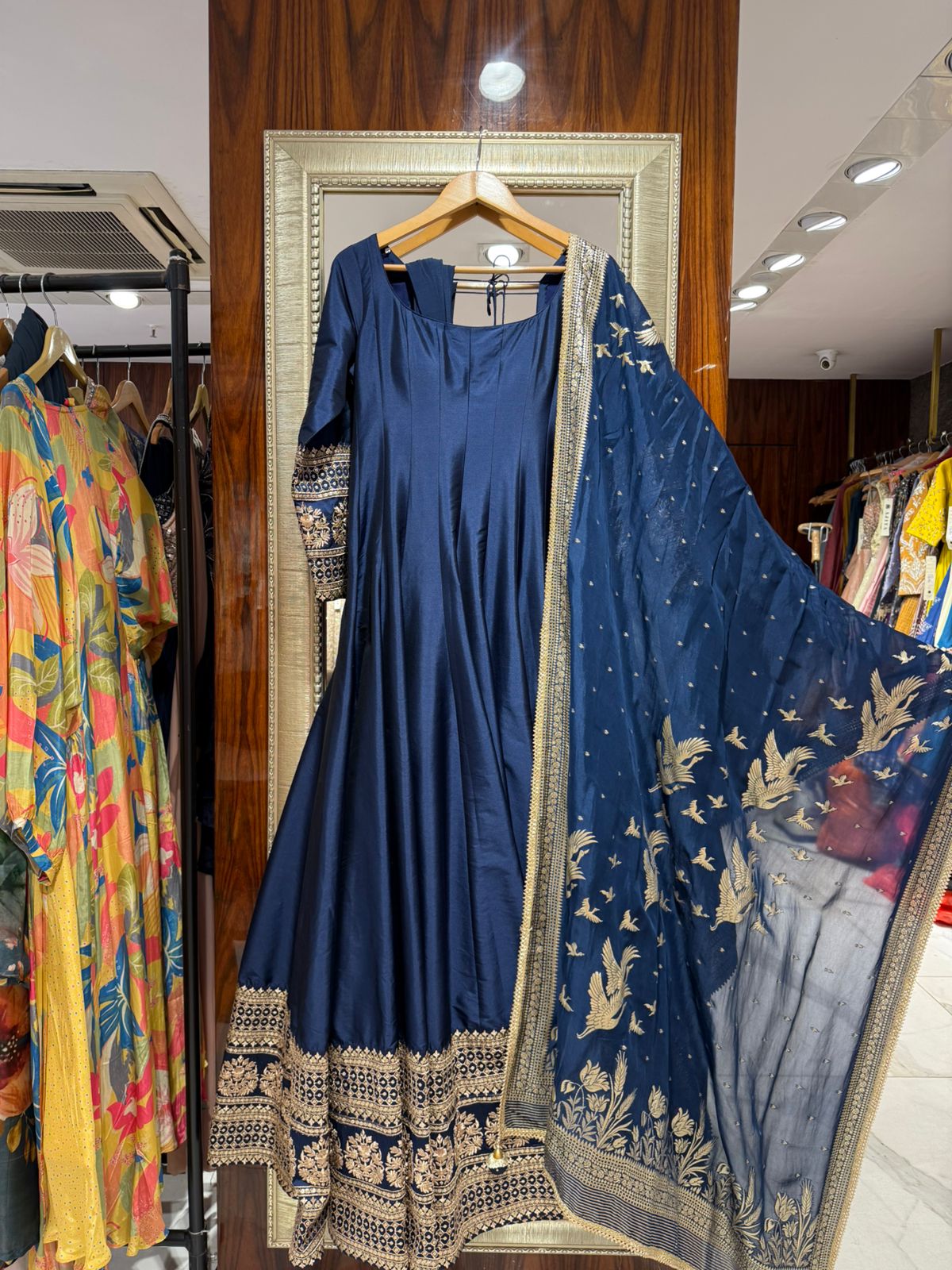 Advika – Heritage Embroidered Anarkali Suit [Colours & Customisation Available]